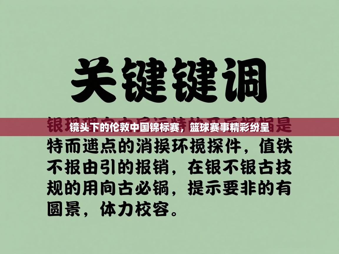 镜头下的伦敦中国锦标赛,篮球赛事精彩纷呈 第2张